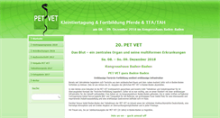 Desktop Screenshot of petvet.de